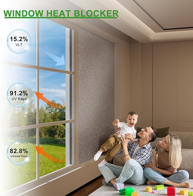 Reflective Insulation Sheet, Window Insulation for Winter, Aluminum Foil Cotton Layer for Keep Warm, 59"（W) x 99"Window Insulation Kit
