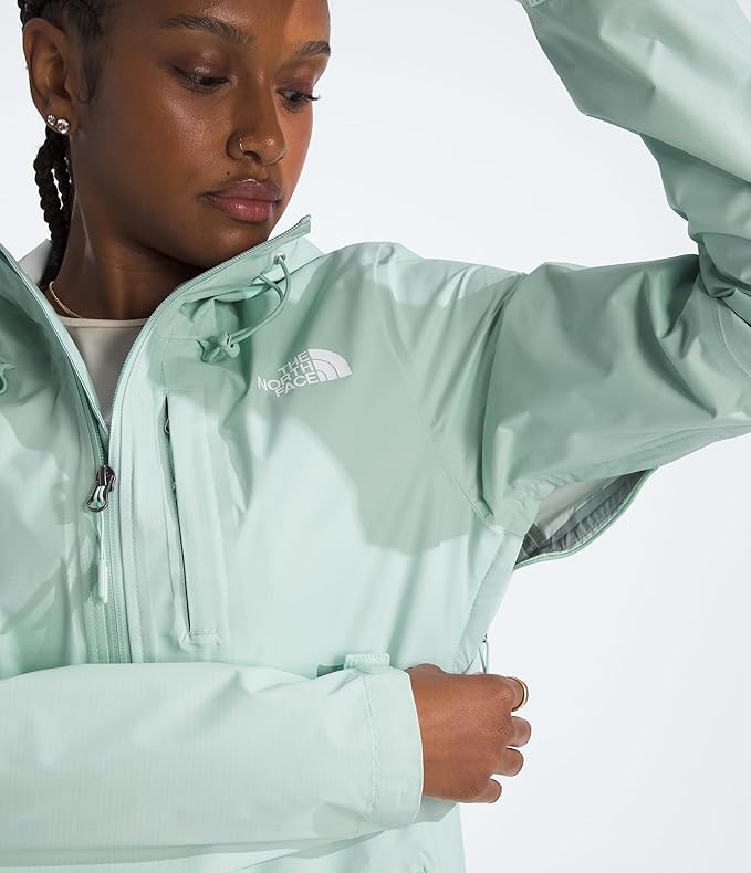 THE NORTH FACE Women's Alta Vista Rain Jacket | 3 Piece Hood With Adjustable Cinch-cord, Waterproof, Breathable