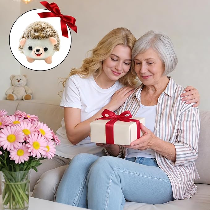 Sizobi Cute Hedgehog Pin Cushion for Sewing,Needle Holder Sewing Pin Holder | Soft Plush Needle Holder,Sewing Supplies Accessories Gift for Quilting, Embroidery, DIY Crafts(Sewing Pins Not Included)