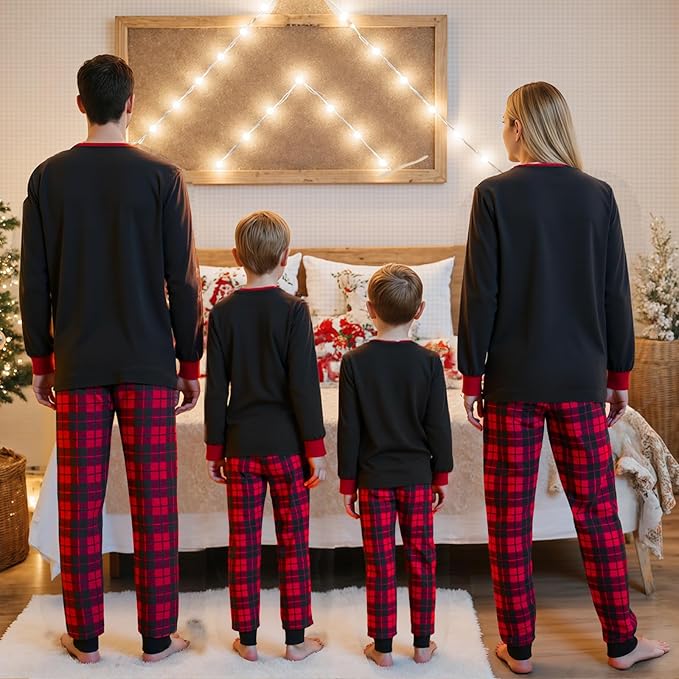 2024 Family Matching Pajamas Sets - Christmas Pjs Sleepwear Outfits for Holiday & Xmas Party