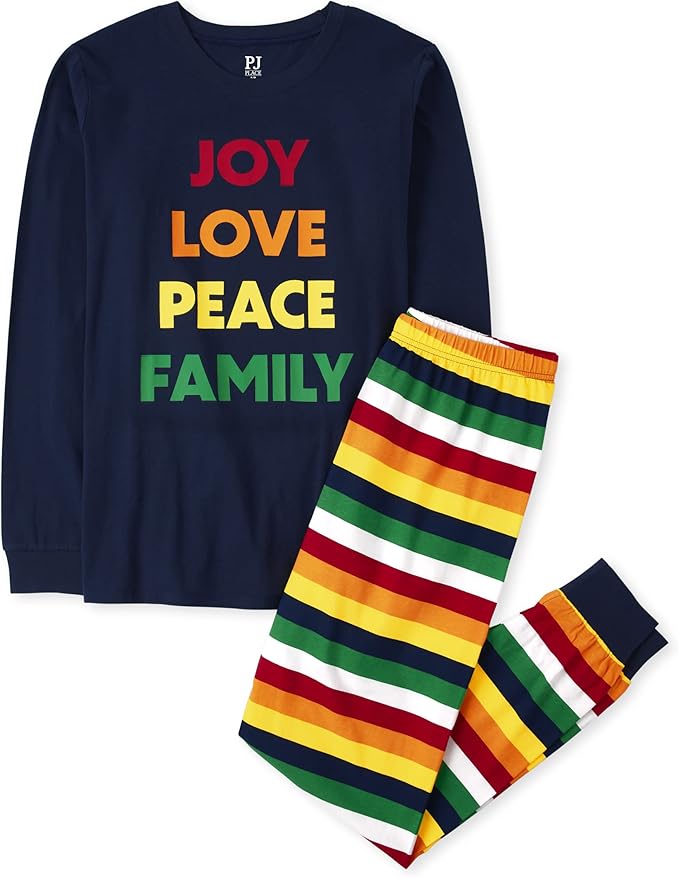 The Children's Place Kids' Holiday Long Sleeve Pajamas