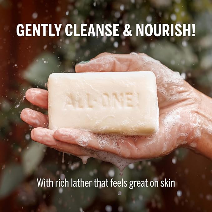 Dr. Bronner's Pure-Castile Magic Bar Soap (Lavender, 5 Ounce, 12-Pack) - Made with Regenerative Organic Certified Oils, For Face, Body & Hair, Gentle & Moisturizing, Biodegradable, Vegan, Cruelty-free