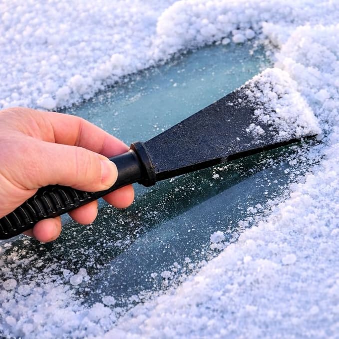 Chizlr Compact Ice Scraper - Effortlessly Remove Ice & Snow! Portable Design, Comfortable Grip, Sturdy Blade. Stay Ready for Winter Driving (2)