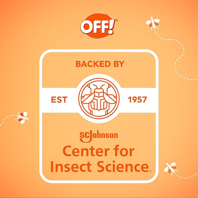 OFF! Family Care Insect & Mosquito Repellent, Bug Spray Containing 15% DEET, Protects Against Mosquitoes, 4 Oz, 2 Count