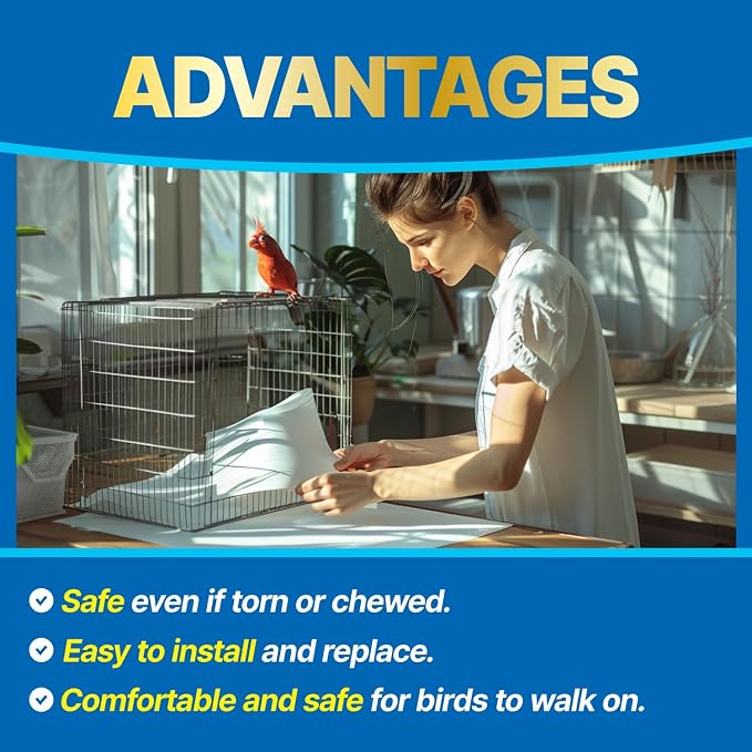T TORTO9 Bird Cage Liner - 120 Paper Sheets, 9" x 12", 0.87 lb - Ideal for Pet Habitats, Bulk Pack for Long-Lasting Use, Newsprint Texture, Convenient Parcel Packaging