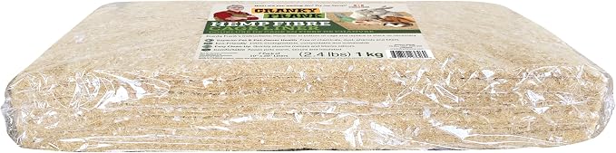 Fiber Cage Liner - 7 Pack - Super Absorbent, Odor Blocking, All Natural, Dust-Free, Hypoallergenic, Biodegradable Liner for Rabbits, Guinea Pigs, Hamsters, & Other Small Animals