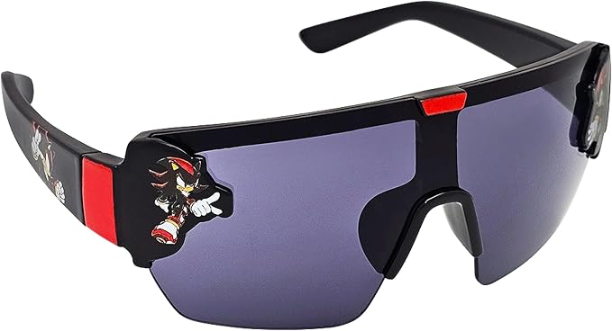 ARKAID Sonic the Hedgehog Boys Sunglasses | 100% UV Protection | Official Sega Sonic the Hedgehog Boys Sunglasses | Impact Resistant | Gift Idea | Fits Most Kids