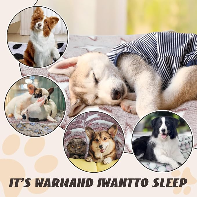 YedsIntu 6 Pcs Washable Guinea Pig Blankets Absorbent Small Animal Fleece Bedding Cage Liners Reusable Pet Pee Pad Sleep Mat Pad Cover for Hamster Ferret Rabbit Chinchilla Hedgehog (24" x 47")