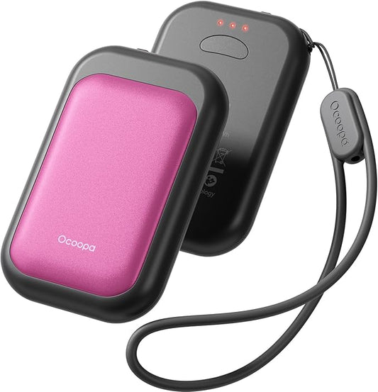 OCOOPA Magnetic Rechargeable Hand Warmers 2 Pack, Card-Style Electric AI Hand Warmers, 8hrs x2, UL Certified, Pocket Portable Hands Heater for Men Women, Hunting Essentials, UT4 Young