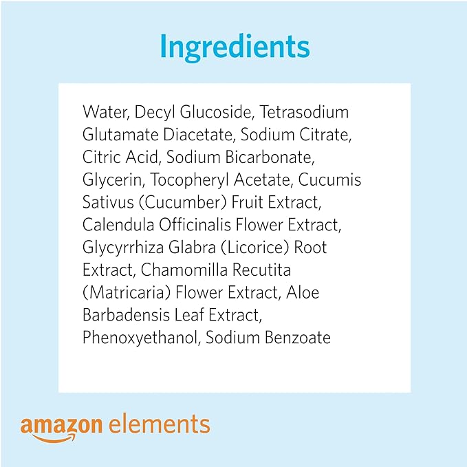 Amazon Elements Baby Wipes, Unscented, 810 Count, Flip-Top Packs