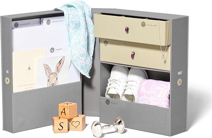 Savor Baby Loss Keepsake Organizer | Remembrance Box for Angel Pregnancy or Infant Loss