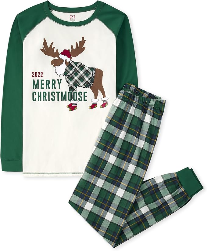 The Children's Place Kids' Holiday Long Sleeve Pajamas
