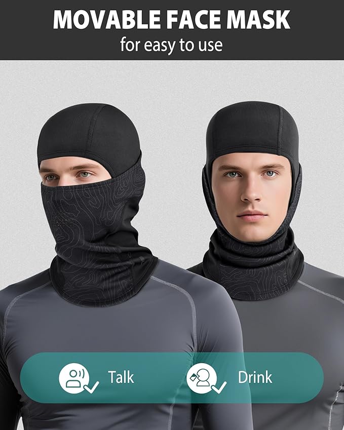 Balaclava Ski Mask for Men Winter Face Mask Breathable & Thermal Winter Balaclava Women for Cold Weather Outdoor