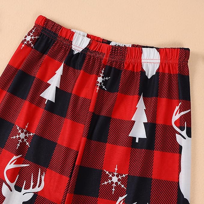 Christmas Pajamas for Family Matching Family Christmas Pajamas Set PJS Holiday Xmas Family Jammies Sleepwear