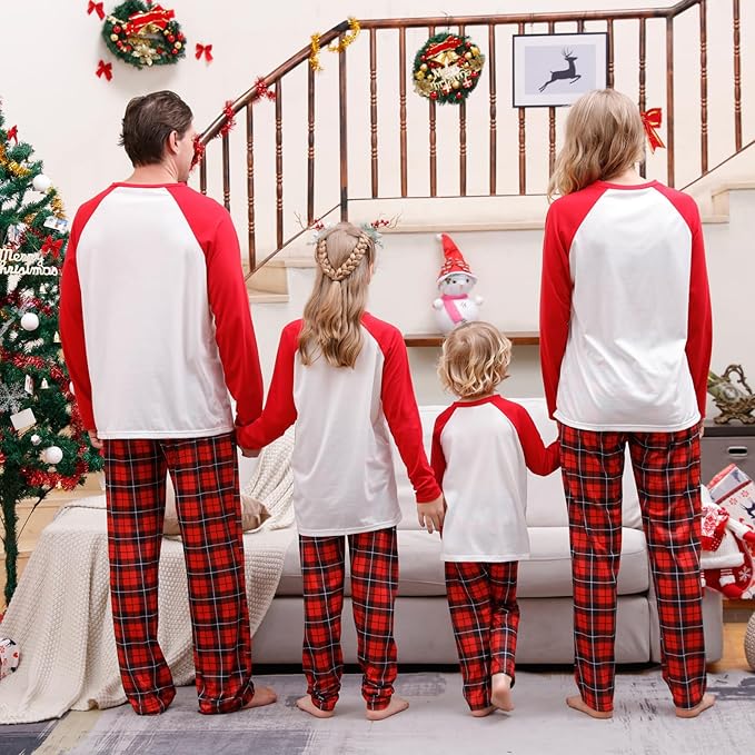 WephuPSho Christmas Family Matching Pajamas, Festive Xmas Jammies Sets for the Whole Family, Holiday Pjs Christmas