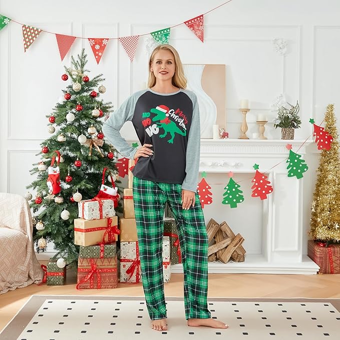 Christmas Pajamas for Family Matching Family Christmas Pajamas Set PJS Holiday Xmas Family Jammies Sleepwear