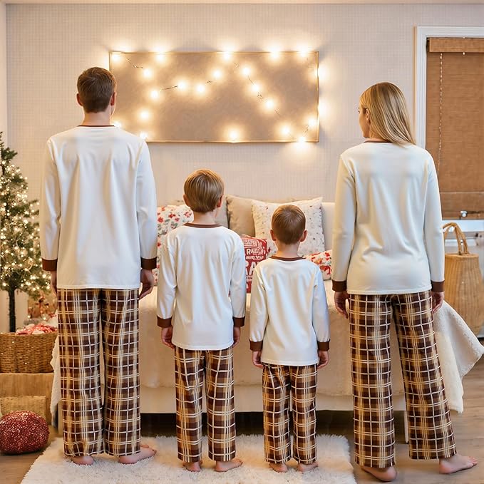 2024 Family Matching Pajamas Sets - Christmas Pjs Sleepwear Outfits for Holiday & Xmas Party