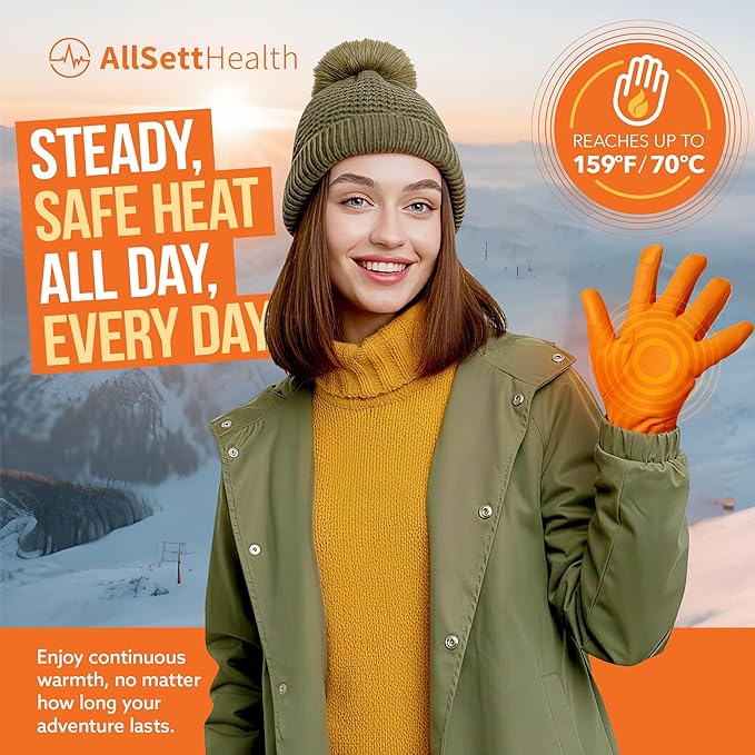 Hand Warmers Disposable Pack 50 Pairs (100 Warmers) 11+ Hour Air-Activated Hot Hands Hand Warmers Bulk - TSA Approved Pocket & Glove Warmers for Skiing
