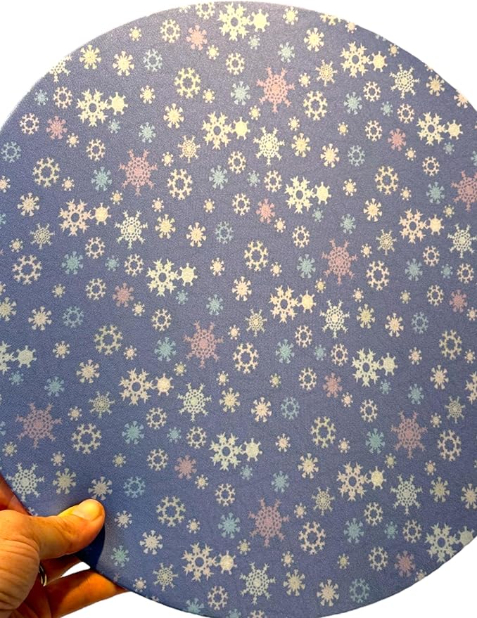 SHIKIWRAP Reusable Cloth Gift Wrap – Set of 3, Snowflakes/Pine & Deep Blue Eco-Friendly, Reversible, Stretchy Furoshiki Fabric Wrap for Birthday Gifts, Holidays, Special Occasions & Sustainable Living