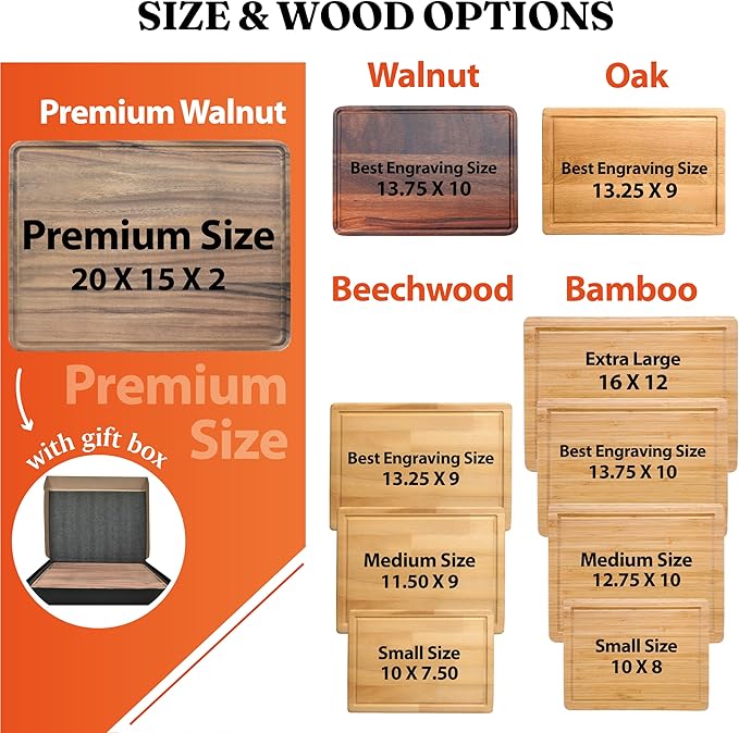 Wedding Gifts for Couple 2025, Personalized Cutting Board for Couple, 50th Anniversary, Housewarming, New Home, Christmas, Registry Gift For Wife, Husband, Him, Her