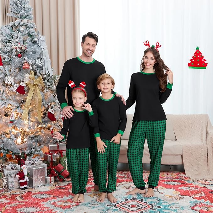 Christmas Pajamas for Family Matching Family Christmas Pajamas Set PJS Holiday Xmas Family Jammies Sleepwear
