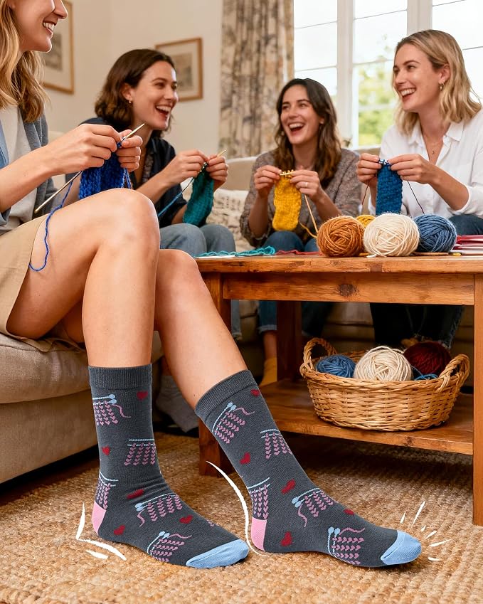 Jeasona Women's Cute Socks Fun Gifts for Wife Mom Daughter Girlfriend | Funny Gifts as Birthday Christmas Anniversary Mother’s Day