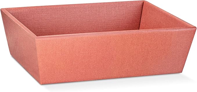 Pack of 5 Baskets for Gifts - Empty Gift Baskets Ideal for Christmas Gifts and Decorative Trays for Home | 9" x 6.69" x 3.14" Corten Silk