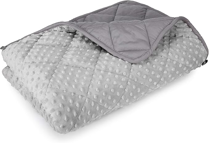 MAXTID Weighted Blanket for Kids 5lbs 36"x48" Cotton Kids Blanket for Boys & Girls Weighted Throw Blanket Children Bedding Gifts for 3 4 5 6 7 8+ Year Old Kid Small Weighted Comfort Blankets
