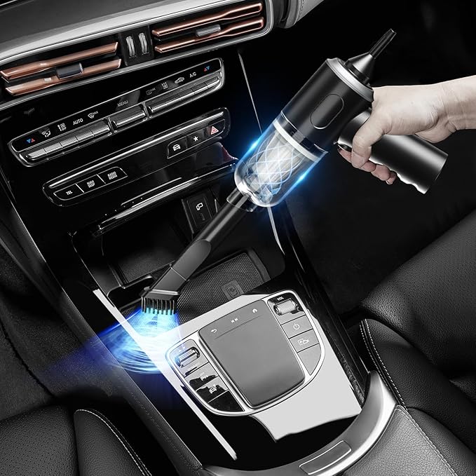Compressed Air Duster-Vacuum Keyboard Cleaner-Air Blower 3-in-1-Electric Air Dusters-Replace Compressed Air Cans for PC,Computer Keyboard,Car Dusterpc Cleaning