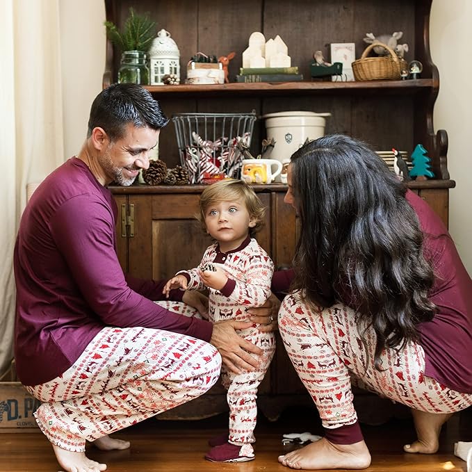 Burt's Bees Baby Baby Family Jammies Matching Holiday Organic Cotton Pajamas