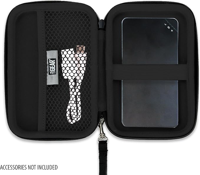 USA Gear Portable WiFi Hotspot for Travel Carrying Case - Internet Booster Case with Wrist Strap Compatible with 4G LTE Wi-Fi Mobile Hotspots from Verizon Orbic, Netgear, Huawei, GlocalMe - Floral