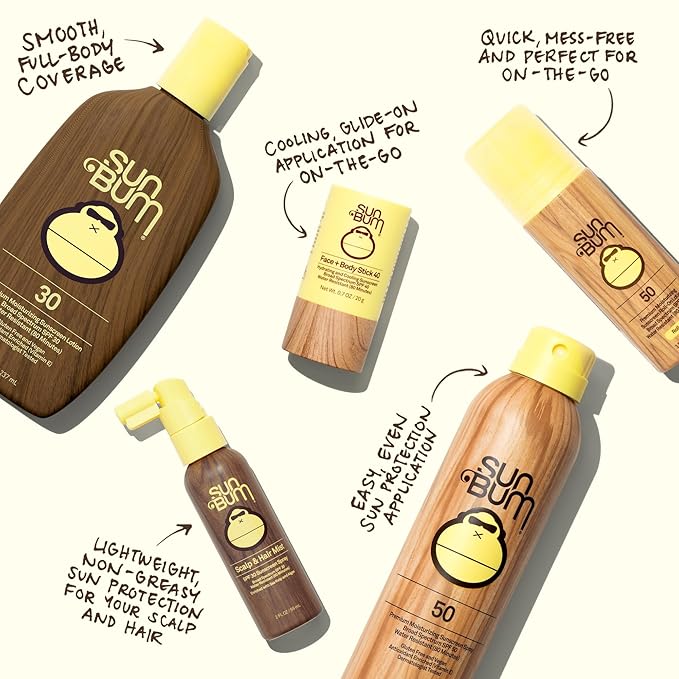 Sun Bum Original SPF 50 Sunscreen Body Spray - Broad Spectrum Moisturizing Sunscreen with Vitamin E - Hawaii 104 Act Compliant (Made without Octinoxate & Oxybenzone) - 6 oz (Pack of 2)
