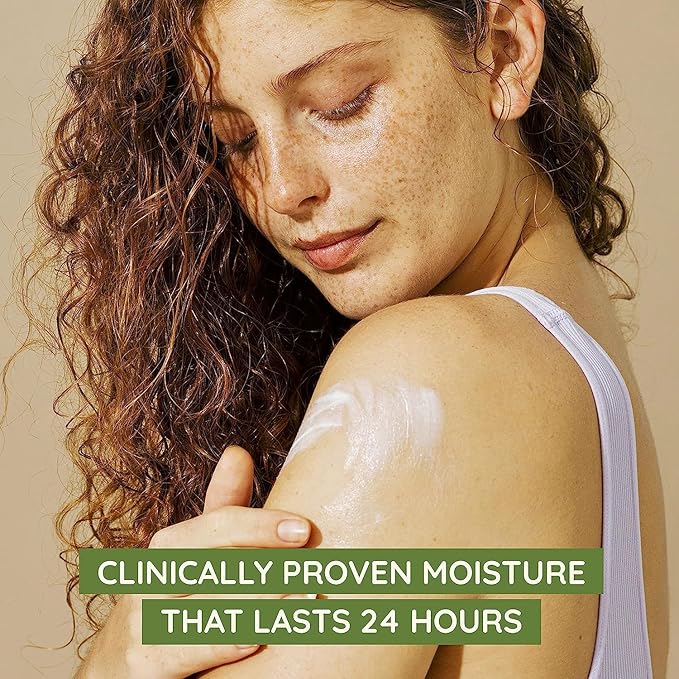 Aveeno Daily Moisturizing Body Lotion for Dry Skin with Prebiotic Oat, Fragrance & Paraben Free, Non-Greasy, Non-Comedogenic, for Sensitive Skin & 48-Hour Moisturizer 18 Fl Oz