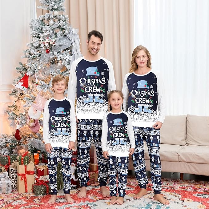 Christmas Pajamas for Family Matching Family Christmas Pajamas Set PJS Holiday Xmas Family Jammies Sleepwear