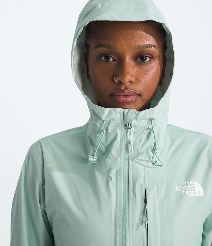 THE NORTH FACE Women's Alta Vista Rain Jacket | 3 Piece Hood With Adjustable Cinch-cord, Waterproof, Breathable