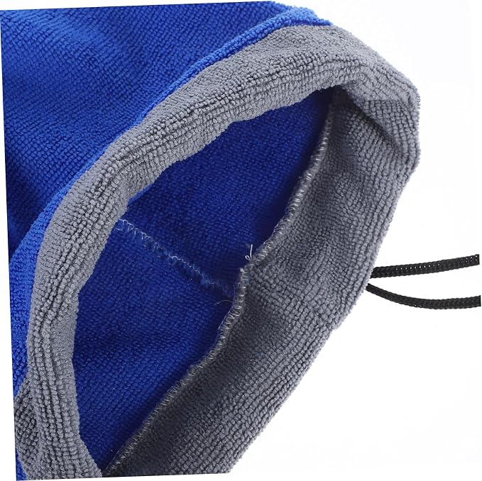Pet Shower Towel Fast Drying Absorbent Soft and Cozy for Small Pets Squirrel Hamster Ferret Striped Pattern Easy to Clean Grooming Supplies