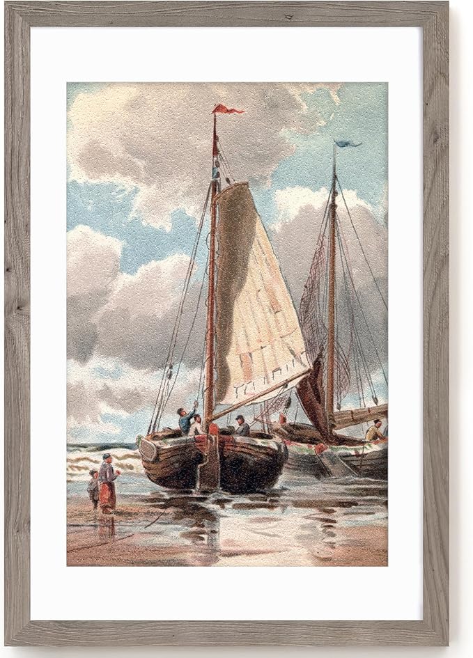 Fun Memories 24x36 Poster Frames, 24x 36 Solid Wood Picture Frame, Picture Frame 20x30 with Mat or 24 x 36 Without Mat, 24" x36" Large Poster Frame with Tempered Glass for Wall Mount, Grey, 1 Pack