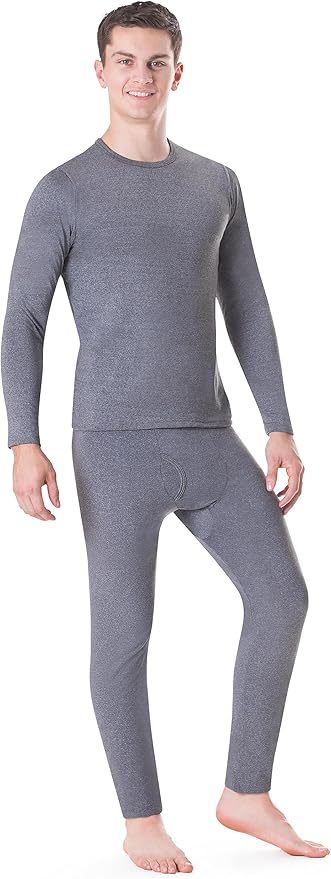 Rocky Thermal Underwear Men Long Johns Men Thermal Underwear Thermals Mens Base Layer Mens Thermals Top and Bottom Set