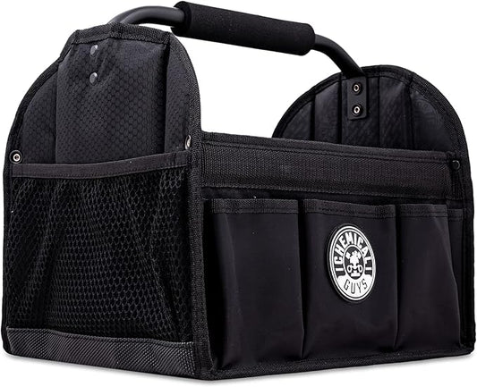 Chemical Guys Quick Load Collapsible Detailing Car Caddy Organizer & Storage – Portable Wash and Garage Organizer for Supplies, Tools and Accessories – Durable Black Design for Cars, Trucks & Home | Quick Load, Collapsible, For Cars, Trucks, SUVs, RVs