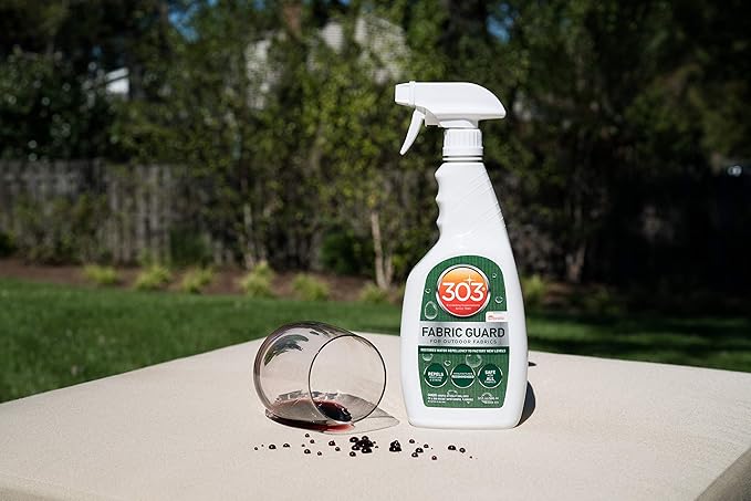 303 Fabric Guard - Restores Water and Stain Repellency To Factory New Levels, Simple and Easy To Use, Manufacturer Recommended, Safe For All Fabrics, 32oz (30606CSR)