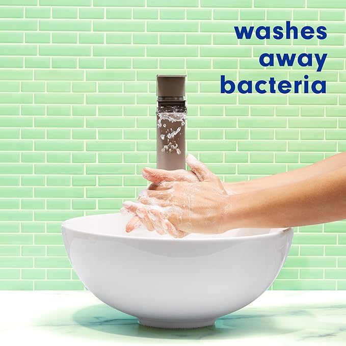 Softsoap Antibacterial Liquid Hand Soap, Sensitive Rosewater and Aloe scent Hand Soap, 11.25 Fl Oz (Pack of 6)