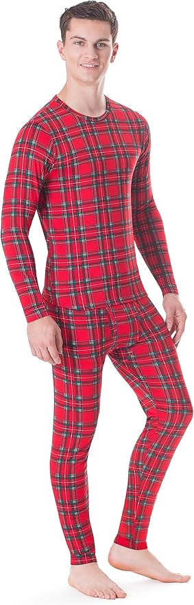Rocky Thermal Underwear Men Long Johns Men Thermal Underwear Thermals Mens Base Layer Mens Thermals Top and Bottom Set