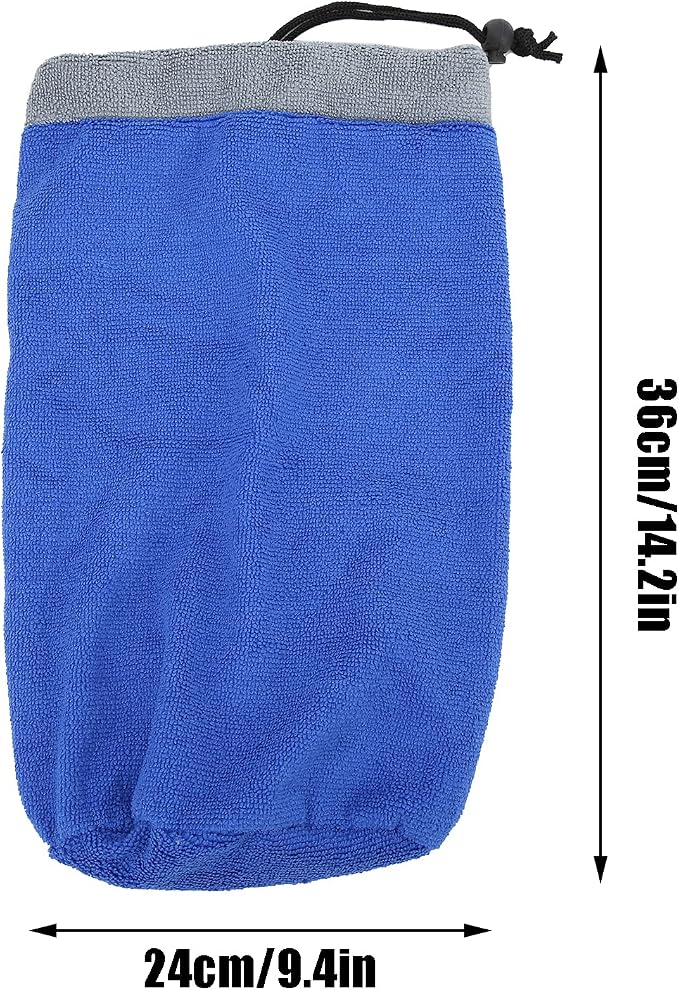 Hamster Bath Towel, Bag Absorbent Ferret for T Bathing Shower & Supplies Small Animals Pet Guinea PigsBlue Pigs Grooming Supplies (Blue)