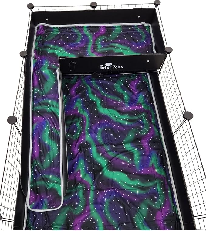 Tater Pets Loft and Ramp Fleece Liner or Kavee C&C Cages (Northern Lights)