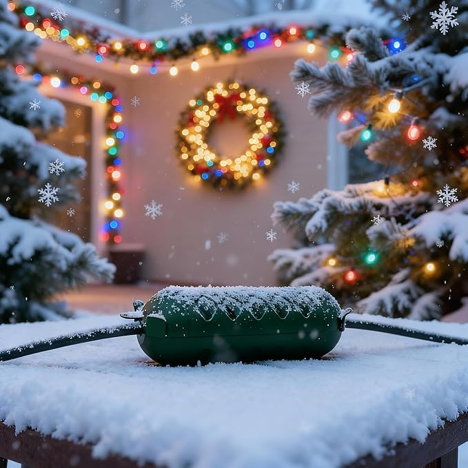 Outdoor Extension Cord Cover IP44 Waterproof, Weatherproof Extension Cord Protector Box for Outdoor Plug & Outlet, Ideal for Christmas Lights, Garden Tools, Patio, Green