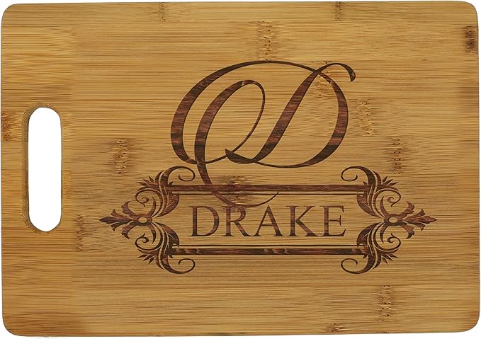 My Personal Memories Custom Personalized Bamboo Wood Cutting Board