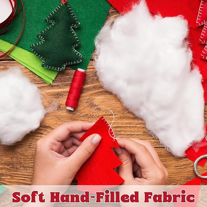 QZYL 1LB Fluffy Fake Snow, Cotton White Christmas Decorations, Vacuum-Packed Christmas Village Snow, Cotton Stuffing for Crafts Indoor Fake Snow for Christmas Tree Table Covering Home Winter Party