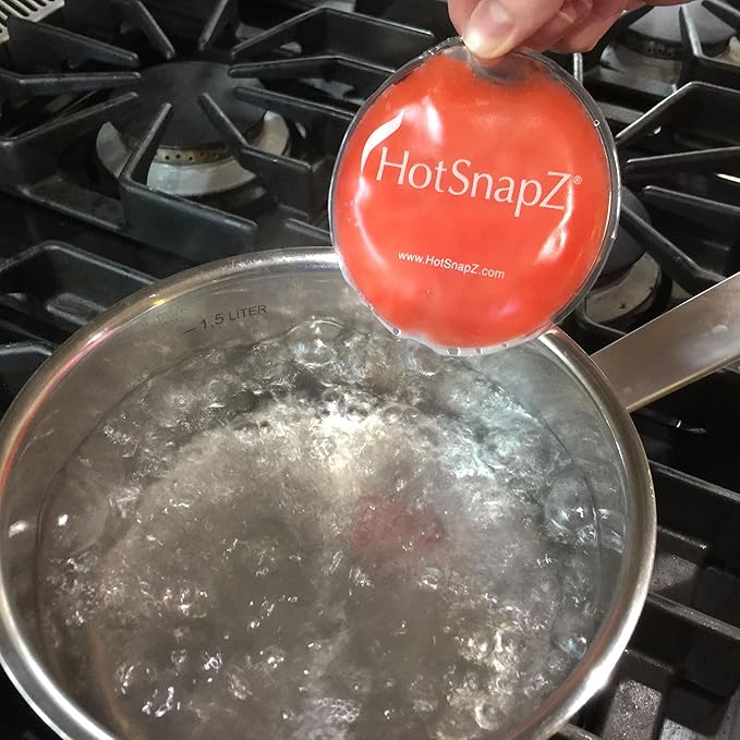 HotSnapZ Reusable Hand Warmers & Body Warmers - Instant Heat Packs