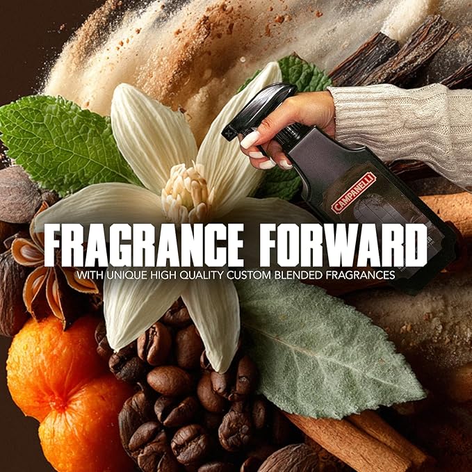 CAMPANELLI Plant-Powered Multi-Surface Cleaner – Luxury Fragrance-First Formula for Kitchen, Bathroom & Home – Non-Toxic, Eco-Friendly, 20 oz - Spiced Pumpkin Caffè Scent (Limited Edition)