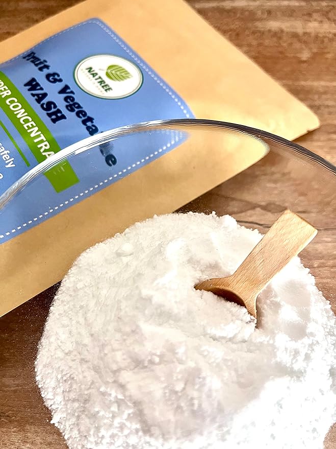 Fruit and Vegetable Wash - All Natural, Organic - Powder Concentrate 8 oz.
